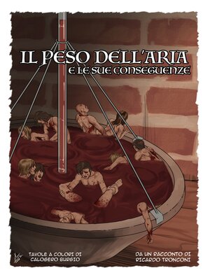 cover image of Il peso dell'aria--fumetto a colori